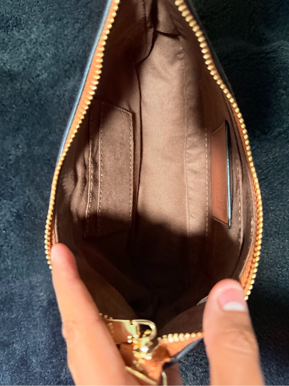 Women’s Brown Leather shoulder bag  - Brown